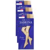 Gunze SBS520 Women's Short Stockings, Sabrina, 3 Pairs Set, Shape,