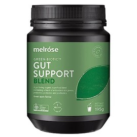 Melrose Organic Green-Biotic Gut Support Green Apple Blend Powder 195 g
