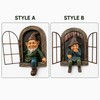 Tree Gnome Decoration for Garden Décor – Whimsical Window Elf