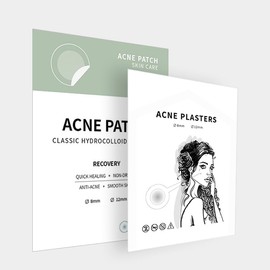 DWUENT Hydrocolloid Acne Patches Gift Box Set - 180 Invisible Spot Stickers for Face, 60g Pimple Dots with Portable Case