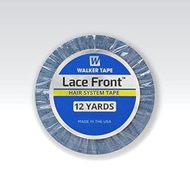 Lace Front Support Double Sided Lace Front Tape - Long Bonding Hold for Wigs and Hair Extensions - Good Strong Flexible Grip - Safe and Easy to Use - 3/4" x 12 yards (WKR-LF-M2)