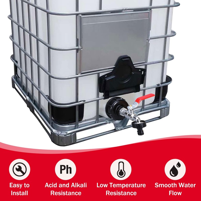 Spetsbst IBC Tank Accessories 1000L IBC Container Accessories Outlet Tap