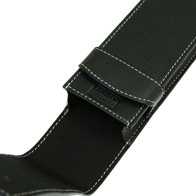 torenda-reza- Cowhide (Embossed) Pen Sheath with 2 Different [Black] TLPS