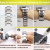 GLDCAPA Watch Link Removal Kit, Watch Band Sizing Tool for
