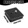 XPEX Pack of 2 Quick Release Plate for Camera, Quick