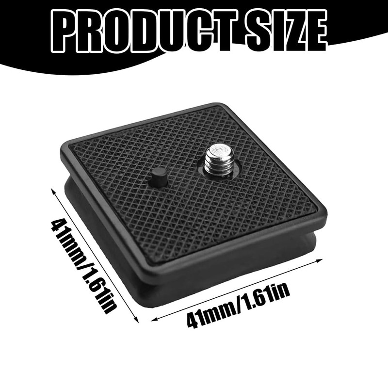 XPEX Pack of 2 Quick Release Plate for Camera, Quick