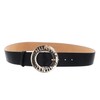 VALENTINO Hampton Pin Buckle Belt W75 Nero/Oro - Can be