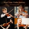 Eastar 3/4 Violin Set Fiddle EVA-3 Matte fo Beginners with