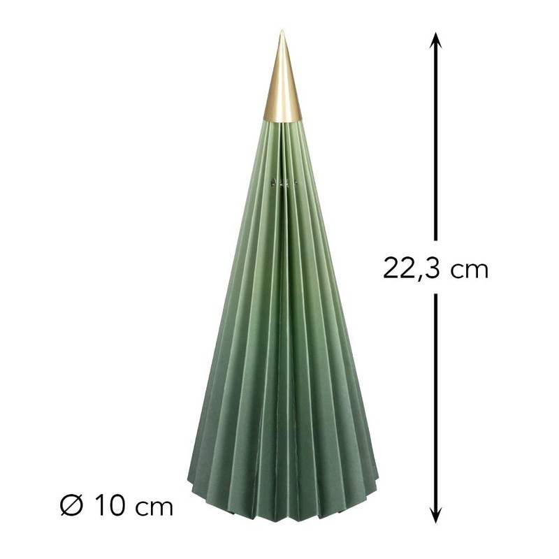 Ideen mit Herz Magnetic Folding Fir Tree Honeycomb Tree Decorative