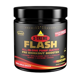 X-Treme Flash Booster, Green Apple Shock, 300 g Tin