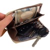 Pakka Pakka Women's Key Case with Coin Purse, Genuine Leather,