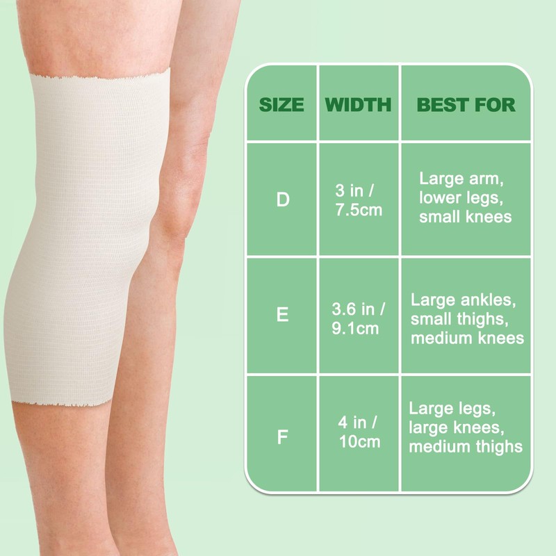 Elastic Tubular Support Bandage, Stockinette Tubing for Arm, Legs, Knees,