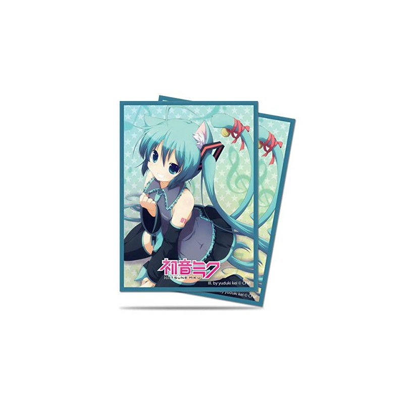 公式Hatsune Miku 「Hatsune Miku Nekomimi」デッキプロテクタースリーブ（50カウント）