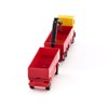 siku 1797, Construction Material Lorry with Trailer, 1:87, Metal/Plastic, Red/Yellow,