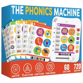 Phonics Learning Pad - Electronic Learn to Read Game for Kids Ages 5-11