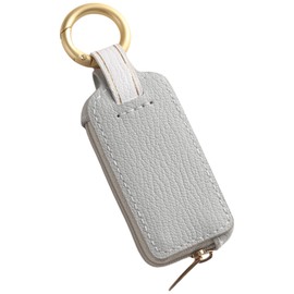 Smasol Tebra Key Case, Genuine Leather, Clavis Compatible, Mansion, Handsfree, Tebra Key Cover, Housewarming Gift, Smart Key Cover, Apartment Key Cover, Dull Color / Dull Gray