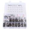1080Pcs/Set M2 M3 M4 Screw Nut Gasket Kit Stainless Steel