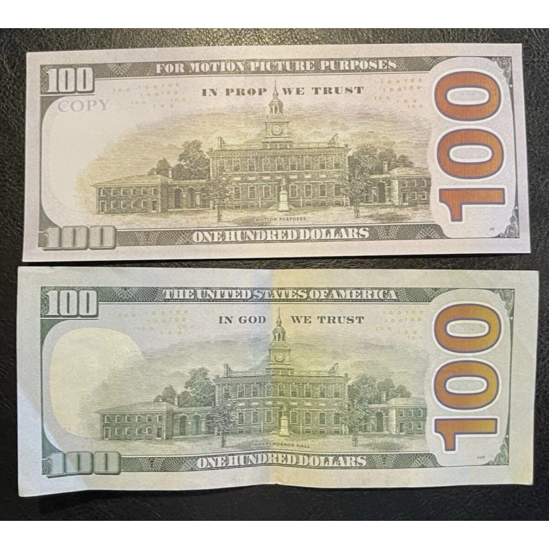 $100 Bills 30k Prop Replica Money for Movies, Parties, Tik