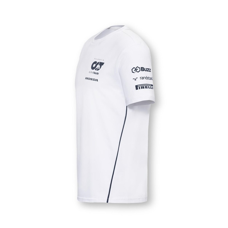 Red Bull SAT RP Men's Team T-Shirt, White, XL, White