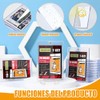 35PT Porta Tarjetas Magnéticas para Intercambio, 20 Pcs, 5 Soportes