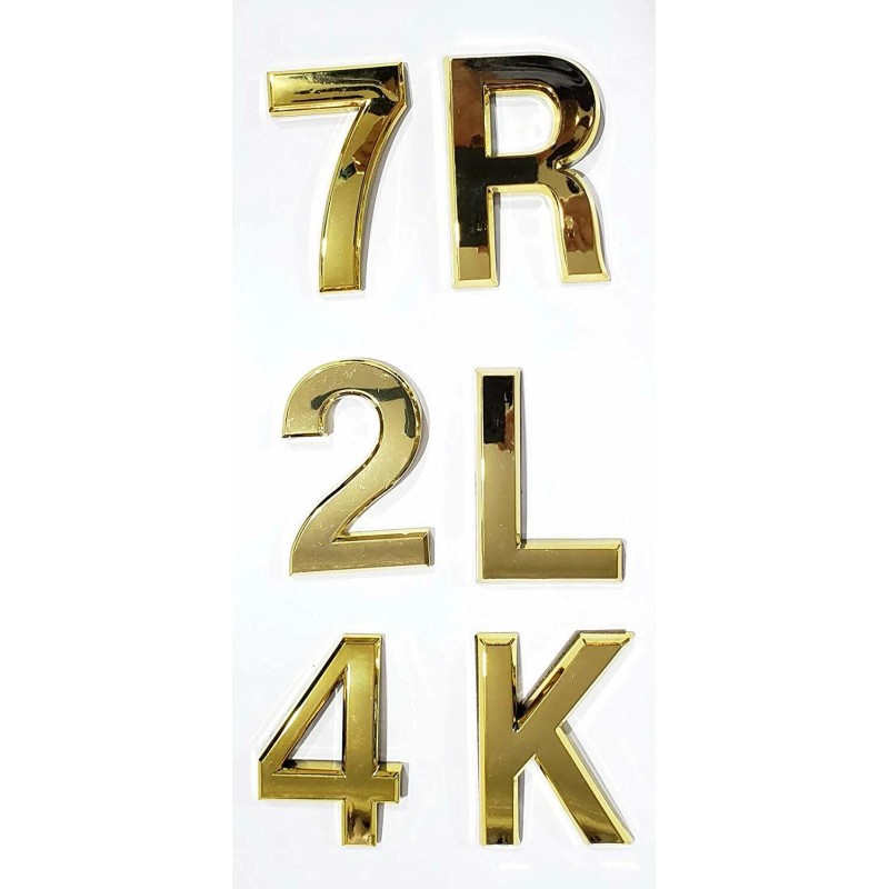 Buildingsigns.com Apartment Number Sign/Mailbox Number Sign,DoorNumbe