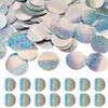 Bestewelry 150Pcs 52mm Large Sequins for Crafts Flat Round Gradient