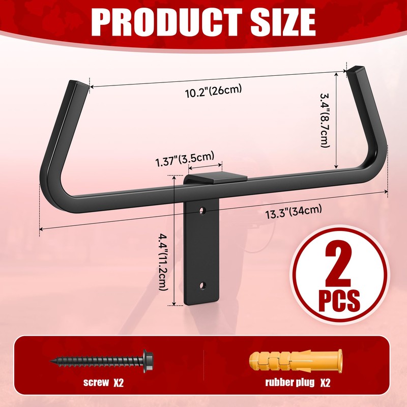 Dabolang Backpack Blower Wall Mount,Backpack Blower Sprayer Rack,Leaf Blower Hanger,Heary
