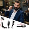 Flomiara Herren-Haarstyling-Set, Haarkämme, breite Zahnstruktur, Kamm für alle Arten von