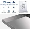 Pinnacle Woodcraft 27 x 25 Stainless Steel Washing Machine Drip
