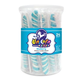 Adams & Brooks, Inc. Unicorn Pops 24 Count (Blueberry, Light Blue)