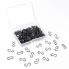 100 Pack Mini S Hooks for Hanging Small S Hook