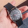 Hemsut Leather with Nylon Watch Strap 18 mm 20 mm