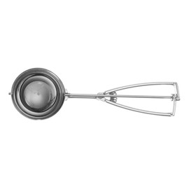 HENDI Ice Cream Scoop, Suitable for Dishwasher, Ice Cream Spoon, 1/8, Diameter 80 mm, Stainless Steel
