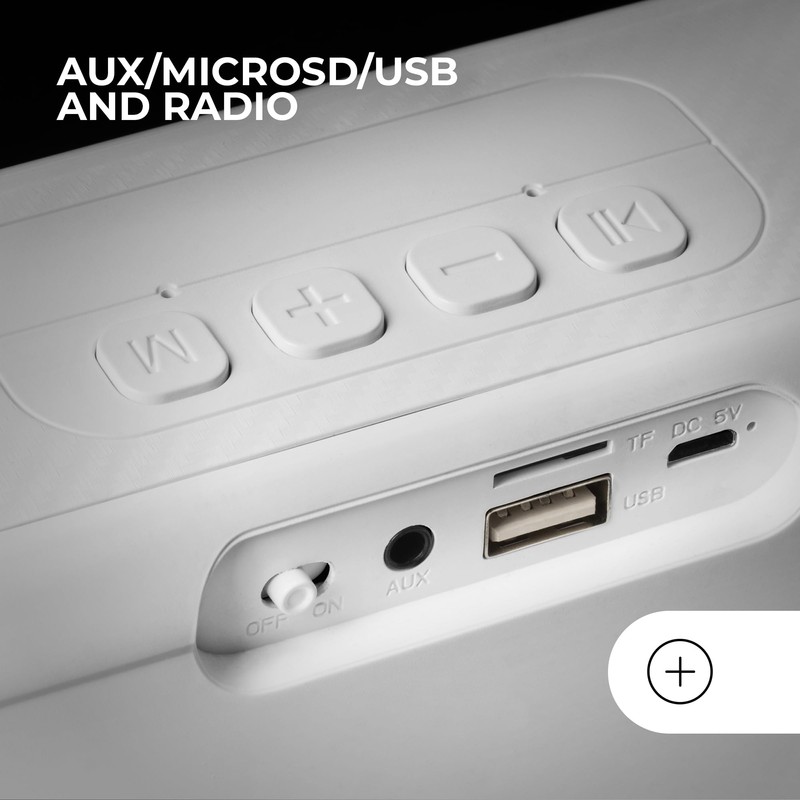 MARSGAMING Mars Gaming MSB-XT, Portable Speaker + Soundbar 2-in-1, Dynamic