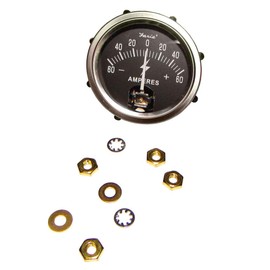 RAParts A55699 One New Tractor Ammeter Gauge (60-0-60) Fits Allis Chalmers Diameter 2" 190XT B C CA +