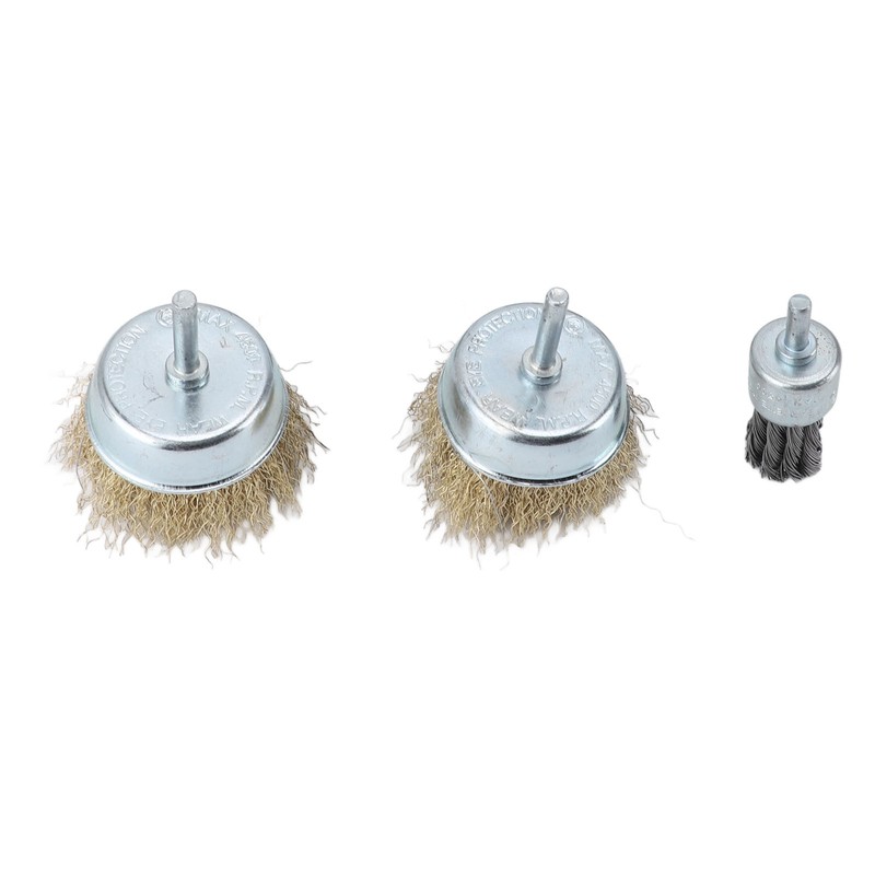 6 Pcs Drill Wire Brush Multi Functional Wire Cup Brush