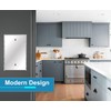 Art Plates - OVERSIZED Mirror Blank Wall Plate - 1