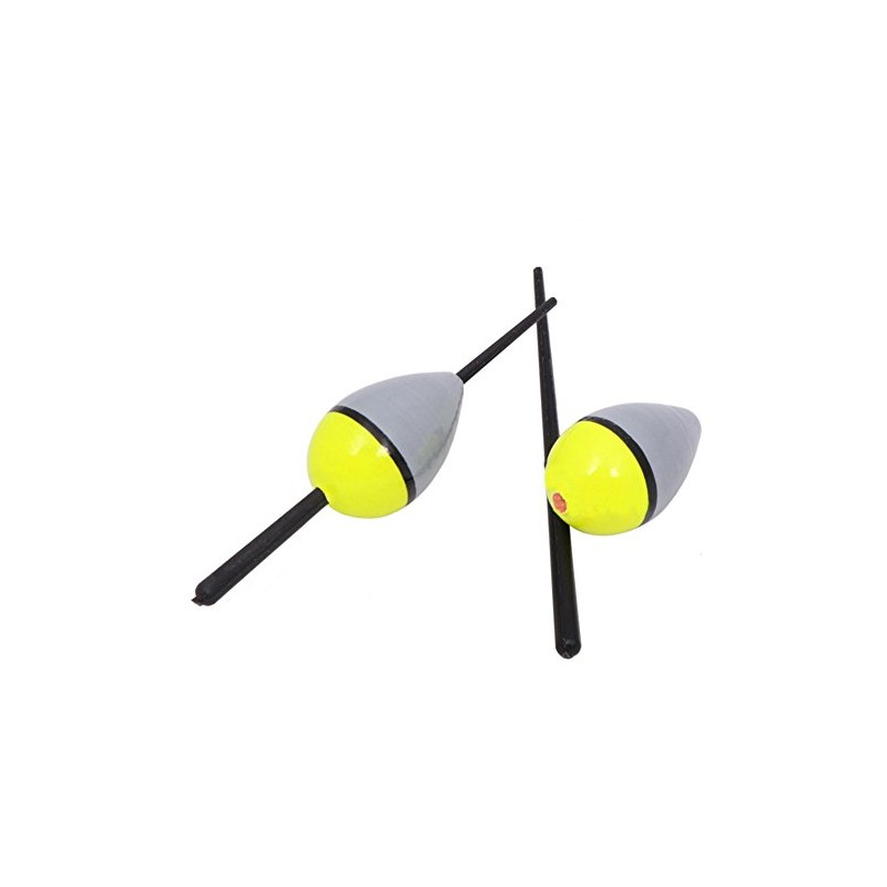 LSHEL Fishing Bobber Cork Float Illuminated Balsa Wood FL6 Pack