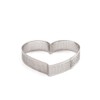 Decora 0064085 Perforated Stainless Steel Heart Baking Frame 10 x