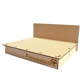 War World Scenics Diorama Board Type 1 Rectangle – Model Scenery & Miniatures Display Mount
