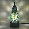TCODTPOL Small Tiffany Lamp Stained Glass Table Lamp 5.5X11 Inch
