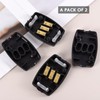 2 PCS 3 Terminal Electrical Junction Box Flex Connector,Black 13