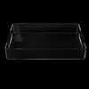 Acrylic Fruit Towel Tray Lightweight Breakfast Cheese Serving Tray with