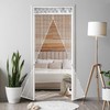 EVA Transparent Magnetic Windproof Curtain for Entryways Entryway 90x210 3ea