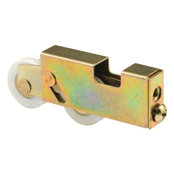 1-1/4 in. Nylon Ball Bearing Sliding Door Tandem Roller Assembly,