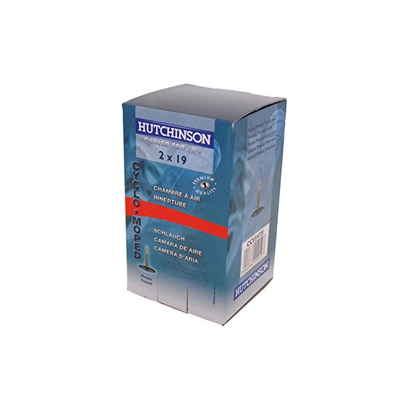 Hutch s81192 Cyclo Presta Inner Tube, 19 Inch, 2 x