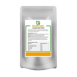 Buxtrade L-Arginin Base Pulver | reine Aminos?ure | Hochdosiert | Nahrungserg?nzungsmittel | Ohne Zusatz | VERSCHIEDENE GR??EN