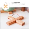 Ciieeo Detachable Wooden Pot Mat Heat Insulation Pad Scalding Casserole