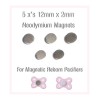 5 x's Reborn Pacifier Magnets For Magnetic Reborn Pacifiers!