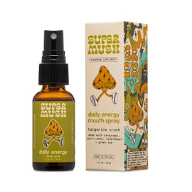 SuperMush Daily Energy Mouth Spray | Mushroom Spray | Pure Liquid Spray